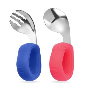 BASICSLIFE Baby Cutlery Set
