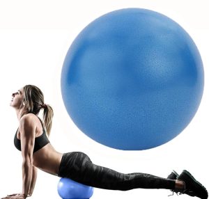 zukent Yoga Ball Mini Pilates Ball Soft Pilates Ball Exercise Ball Physiotherapy Anti-Slip Swiss Ball Fitness Bender for Yoga