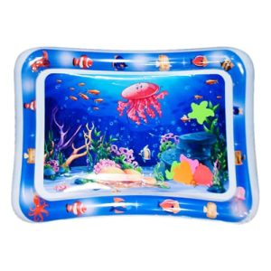 Inflatable Water Play Mat - Water Sensory Mat Cat | Baby Play Water Mat | Tummy Time Water Mat Sensory Toy | Summer Cool Comfortable Play Mat