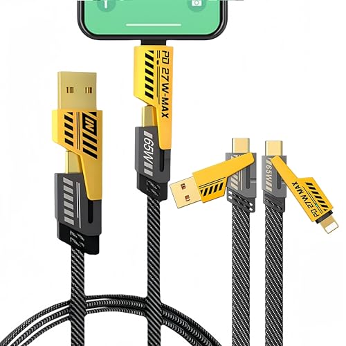 TECHFUN 4 in 1 Multi Charging Cable