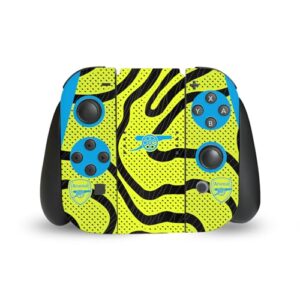 Head Case Designs Officially Licensed Arsenal FC Away 2023/24 Crest Kit Vinyl Sticker Gaming Skin Decal Cover Compatible With Nintendo Switch Joy-Con Controlle