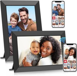 2 Pack Frameo WiFi Digital Photo Frame - 10.1 Inch 1280x800 HD IPS Touch Screen Digital Picture Frame