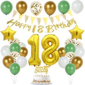 18th Birthday Decorations for Men Women