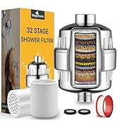 Magichome Shower Head Holder for 19-25MM Riser Rail, Adjustable Shower Rail Rod Clamp Holder Brac...