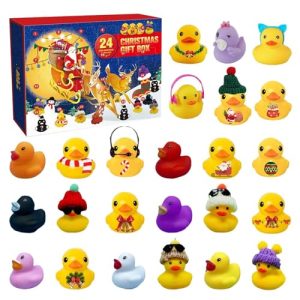 Dmuzsoih Rubber Ducks Advent Calendar - 24PCS Rubber Duck Advent Calendar