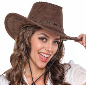 MISSHASHTAG® Men’s Women’s Western Cowboy Hat