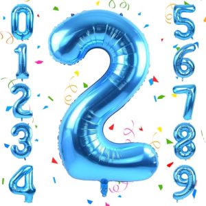 40 Inch Foil Number 2 Balloons