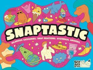 Snaptastic: The hilarious gut-reaction party game. The cheeky pocketsize game that gets kids