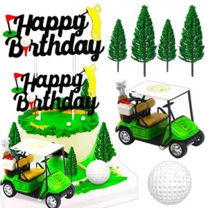 Roaring Good Time Golf Cake Decoration Heading for the Green Cake Topper Golf Themed Cake Decorations Golf Party Supplies Golf Party Favors Golf Birthday Decoratio