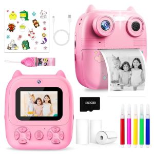 Terawetre Kids Camera Instant Print