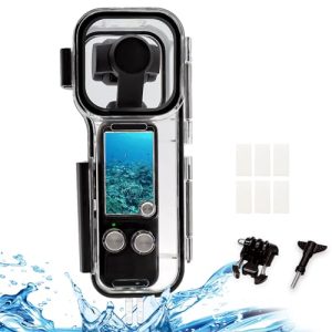 HAFOKO 50M (164ft) Osmo Pocket 3 Waterproof Case Housing Protective Underwater Dive Housing Shell Osmo Pocket 3 Accessories for DJI Osmo Pocket 3