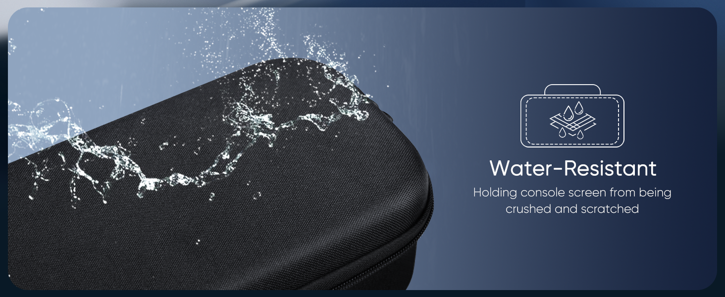 Water-Resistant Hard Carrying Cover Bag for Playstation 5 Portal Remote Player