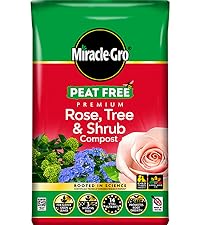 Miracle-Gro Peat Free Premium Rose, Tree and Shrub Compost