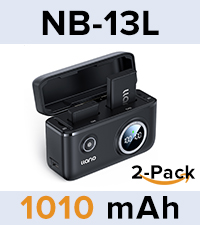 NB-13L Camera Battery Charger Set