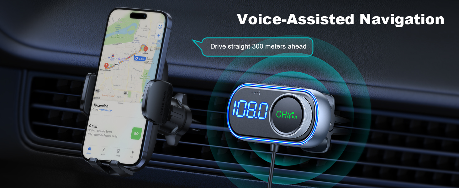 Voice Activated Bluetooth Adapter