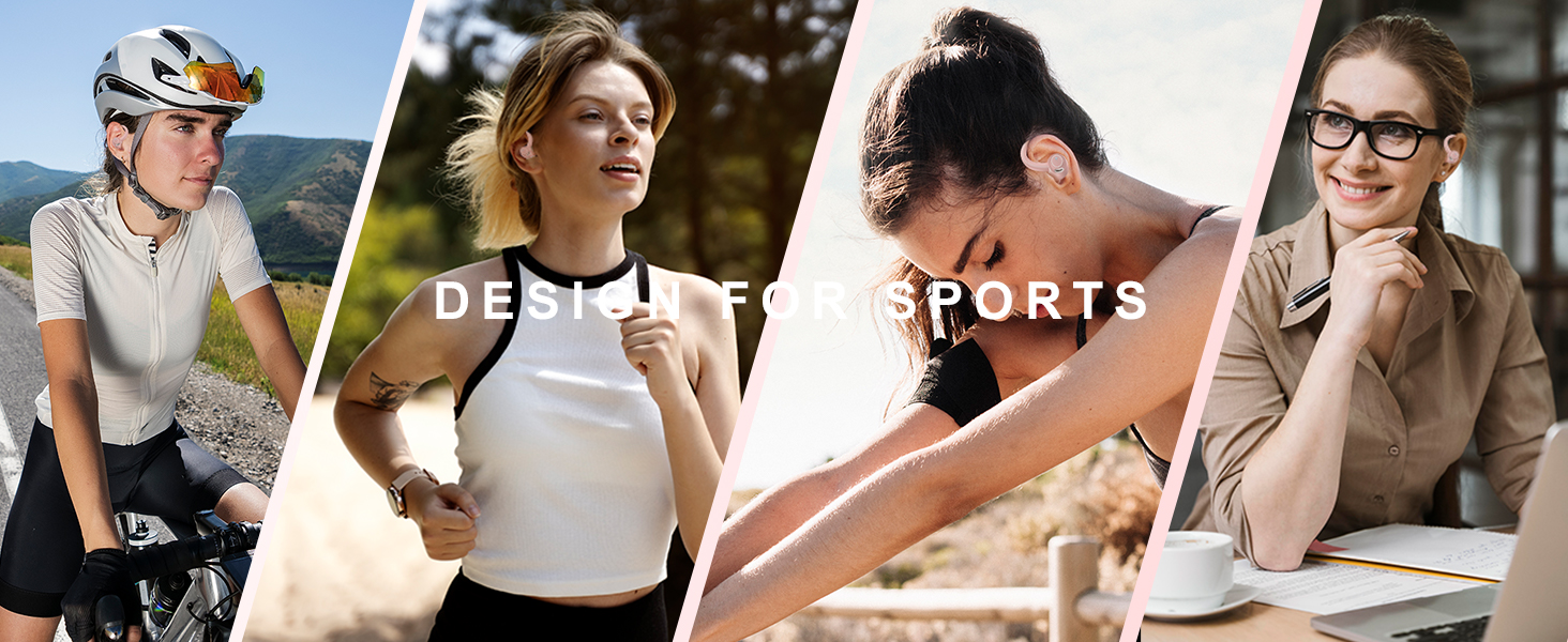 Headphones Wireless Earbuds Sport