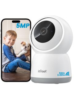 ieGeek 5MP Indoor Home Security Cam with 2.4/5GHz