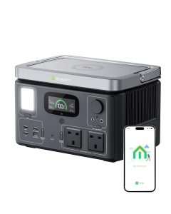 GROWATT Vita 550 Portable Power Station: Solar Generator with 538Wh LiFePO4 Battery