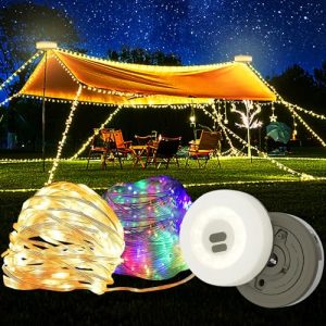 Portable Outdoor Camping Retractable String Lights