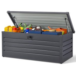 DKIEI 600L Metal Garden Storage Box
