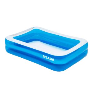 SPLASH! Inflatable Rectangular Pool - Durable Vinyl
