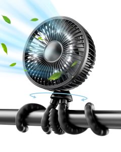 GAIATOP Small Portable Pram Fan
