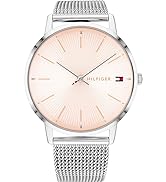 Tommy Hilfiger Analogue Quartz Watch for Women with Silver Stainless Steel Bracelet - 1782273