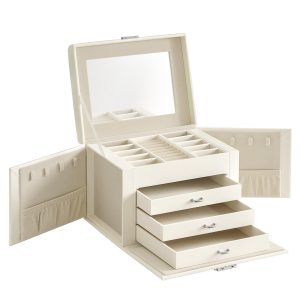 SONGMICS 4-Tier Jewellery Box