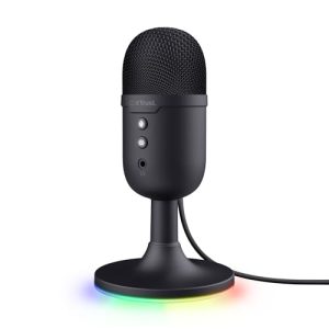 Trust Gaming GXT 236 Yami USB Condenser Streaming Microphone for Podcast