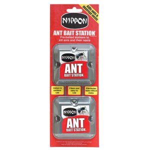FRIXON | Ultimate Ant Killer Bait Station Twin - Indoor & Outdoor Use for Home & Garden