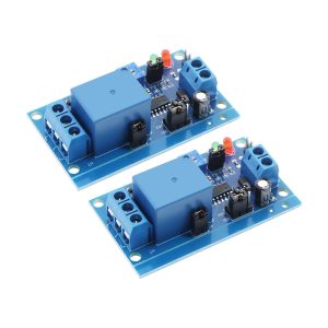 The Lord of the Tools 2pcs DC 12V Delay Adjustable Timer Relay Delay Turn off Switch Module with Timer Compatible with A-rduino for Automotive