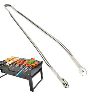 Stainless Steel Sausage Turning Tong - BBQ Sausage Cooking Tongs