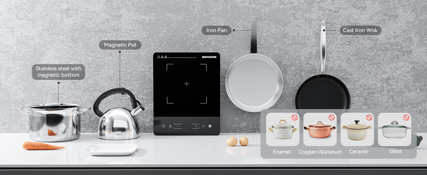 burners temperature safety infrared travel mobile twin zone amzchef electrical campervan indoor