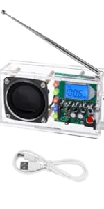 FM Radio Kit Electronics Kits Soldering Project Kits Soldering Practice Teaching STEM Educational