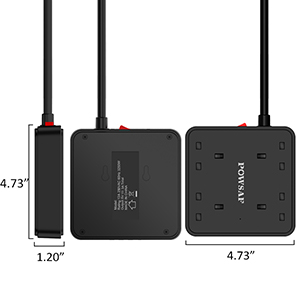 extension lead with usb slots
