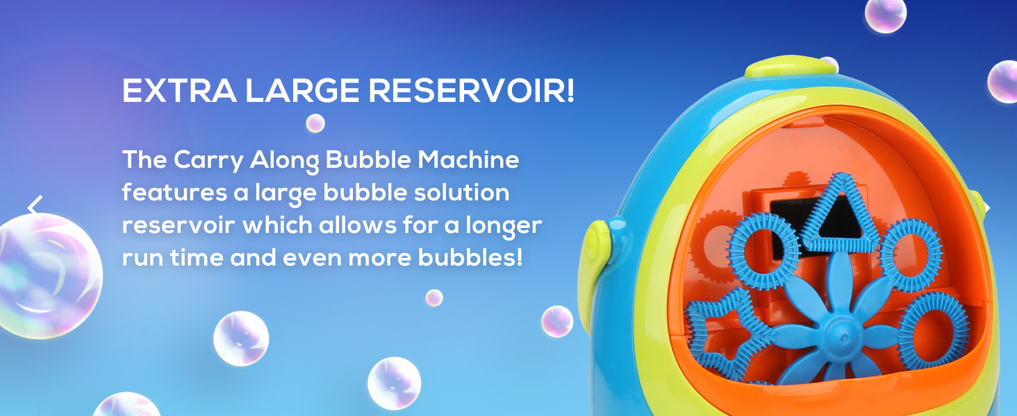 Bubble Mania Bubble Machine - Bubble Blower Whale For Kids - Automatic Bubble Making Machine
