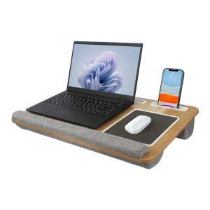 Semiocthome Laptop Lap Tray Desk with Pillow Cushion