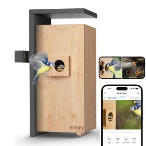 NETVUE Birdfy Nest- Smart Bird House with Dual Cameras