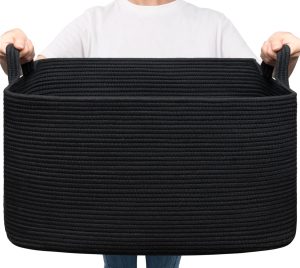 TIMEYARD Braided Laundry Basket