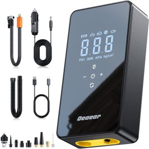 Dual Motor Tyre Inflator Portable Air Compressor