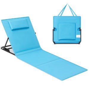 SONGMICS Folding Beach Sunlounger