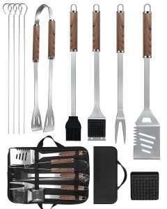 Evolpor 11pcs BBQ Grill Tool Set