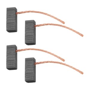 VGOL 2 Pairs Carbon Brushes 5x5x12mm for Blowers Fans Windshield Wiper Motors and Window Regulator Motors Replacement Part for Various Vehicle Engines 12V 24V
