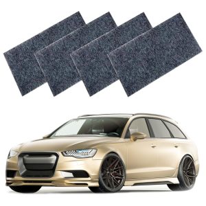 LYINUR 4 Pcs Nano Sparkle Cloth for Car Scratches