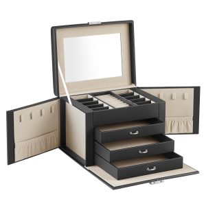 SONGMICS 4-Tier Jewellery Box