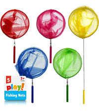 net fishing telescopic kids fish butterfly garden extendable nets handle catching insect landing