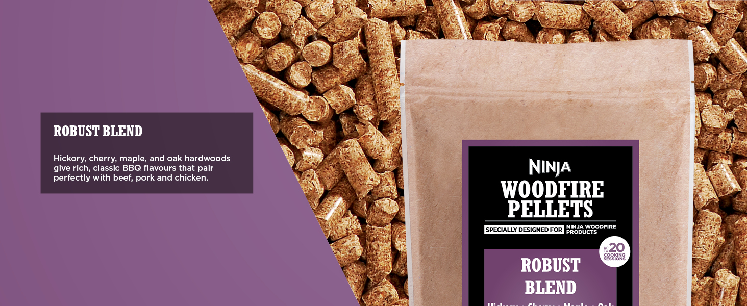 Ninja Woodfire Electric BBQ Grill & Smoker [OG751UKAMZ], 7-in-1 Outdoor Grill 