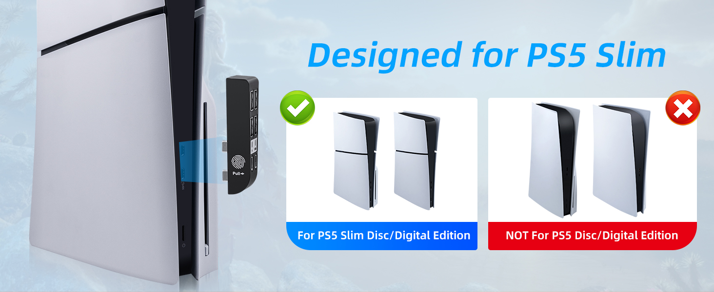 Usb Hub for PS5 Slim