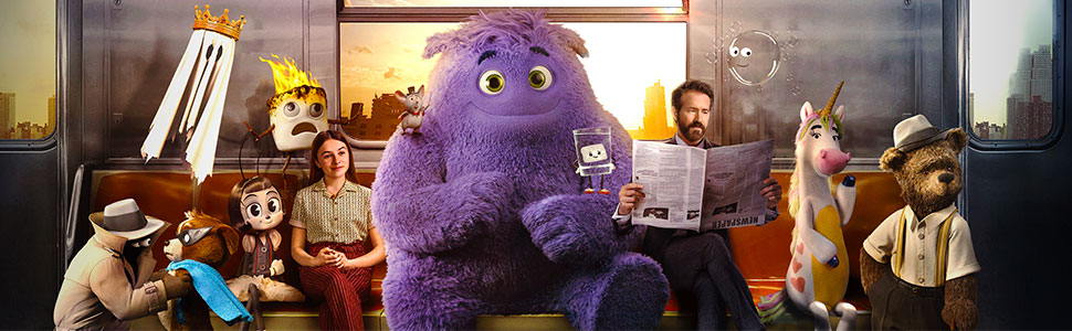 IF, Imaginary Friends Blue, Blossom, Ally and Unicorn