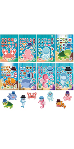 sea animal party bag fillers